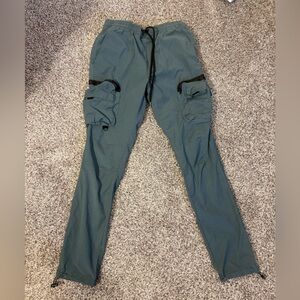 Pac Sun Women's Green Volley Style Cargo Pants